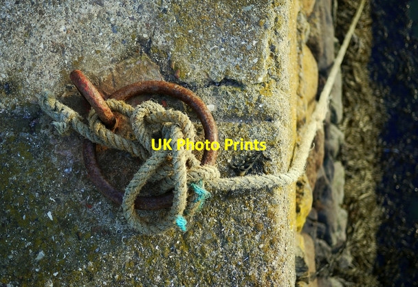 Photo 6"x4" Warping ring, Groomsport harbour Groomsport c2009