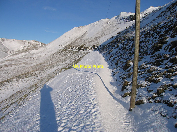 Photo 6"x4" Ceulan pass Fynach Fawr c2010