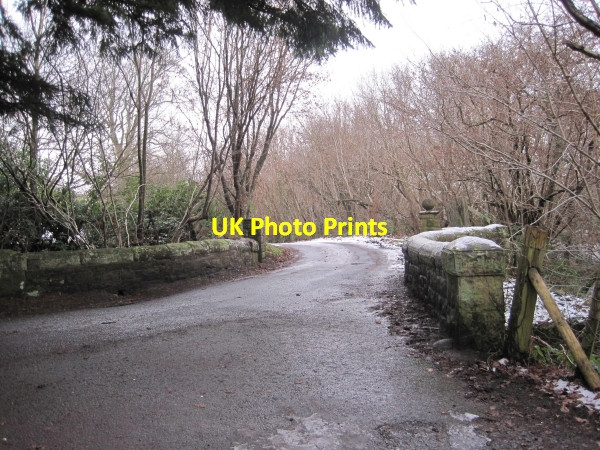 Photo 6"x4" Road to Wark Wark\/NY8677 c2009