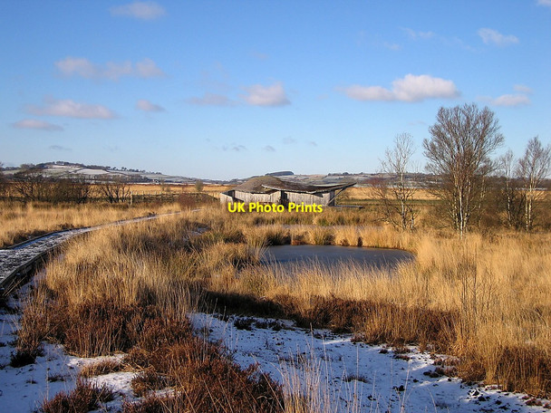 Photo 6"x4" Bird hide, Cors Caron Nature Reserve Tregaron c2010