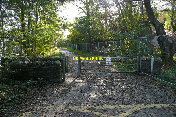 Photo 6"x4" Gate and gap on West Loch Lomond Cycle Path Tarbet\/NN3104 c2009