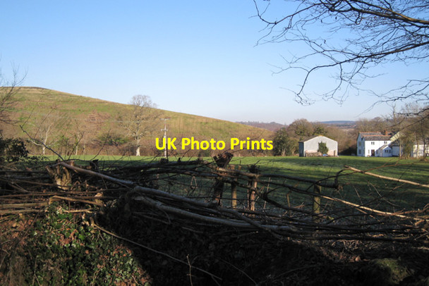 Photo 6"x4" Clay waste heap north of Brocks Farm Heathfield\/SX8376 c2010