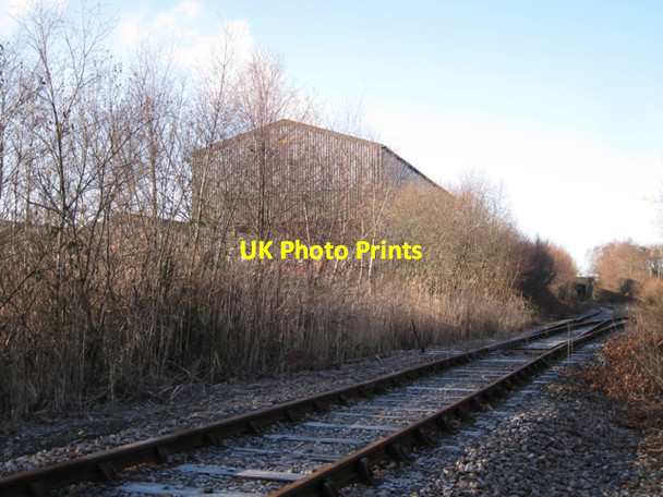 Photo 6"x4" Heathfield clay works beside the disused railway line Heathfield\/SX8376 c2010