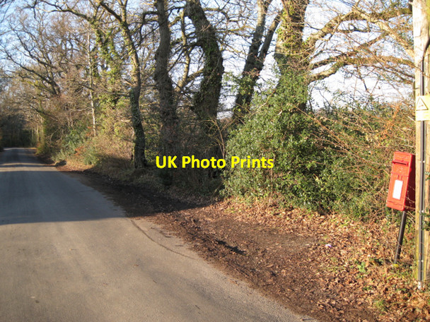 Photo 6"x4" Minor road near Heathfield Cottages Heathfield\/SX8376 c2010