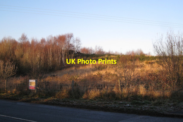 Photo 6"x4" Bund screening Chudleigh Knighton ball clay quarry Chudleigh Knighton c2010
