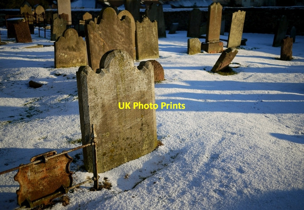 Photo 6"x4" Gravestones, St Mary's Church of Ireland Comber c2010 P1