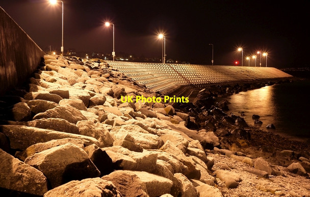 Photo 6"x4" Back of the Eisenhower Pier, Bangor Bangor\/J5081 c2010