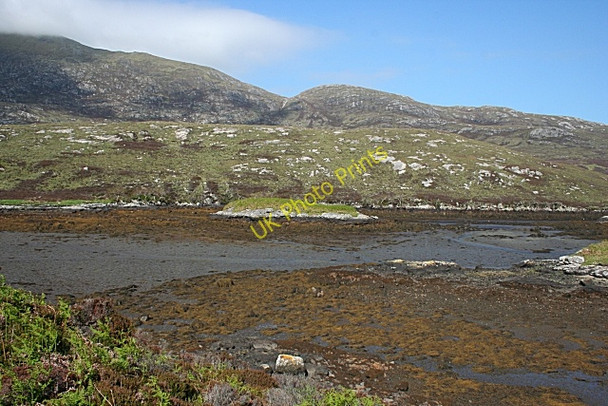 Photo 6"x4" Sloc Dubh and  Beinn nan Caorach Taobh a Tuath Loch Aineort c2009
