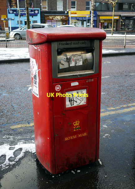 Photo 6"x4" Postbox, Belfast Belfast c2010