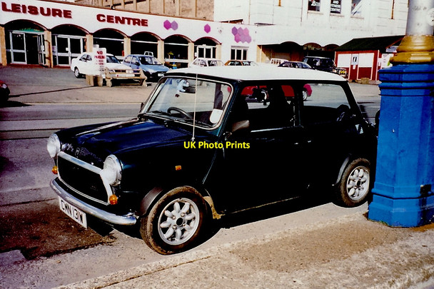 Photo 6"x4" Douglas - Small car parked near Leisure Centre Douglas\/SC3875 c1999