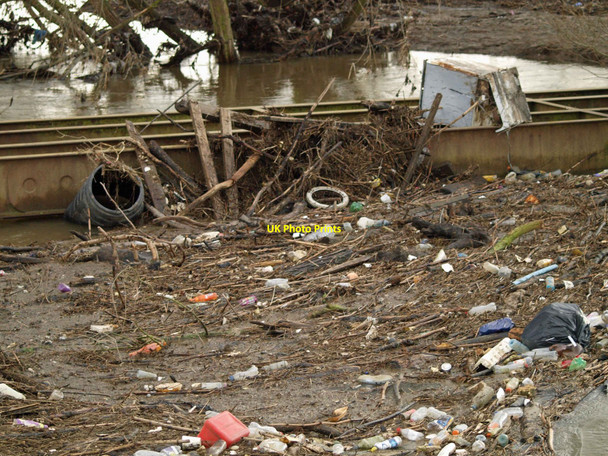 Photo 6"x4" Flotsam and Rubbish Cudworth Common\/SE3907 c2010