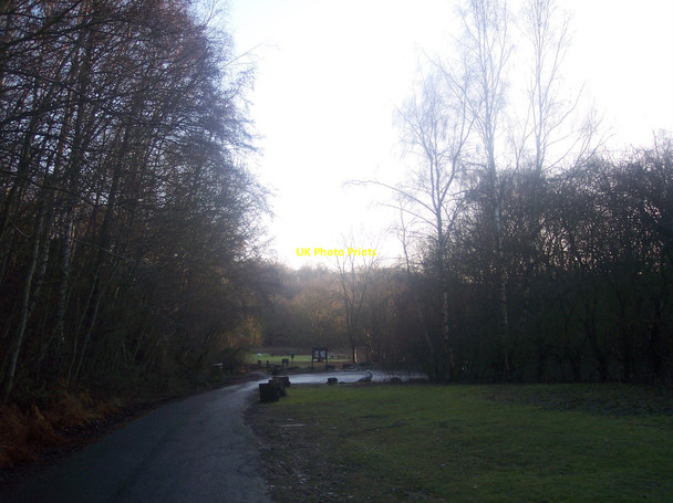 Photo 6"x4" Access road to Dryhill Local Nature Reserve car park Dryhill\/TQ4955 c2010
