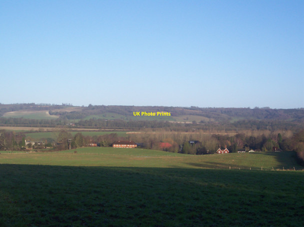Photo 6"x4" View of the North Downs, from Sundridge Dryhill\/TQ4955 c2010