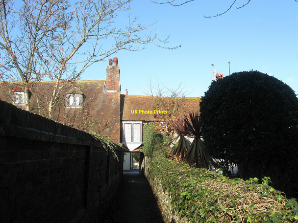 Photo 6"x4" Footpath to Pevensey High Street Pevensey c2010