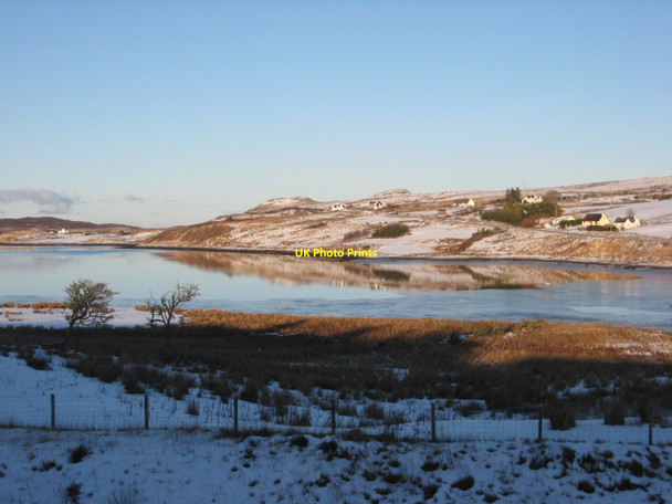 Photo 6"x4" Across the Loch Edinbane \/ An t-Aodann Ban c2010