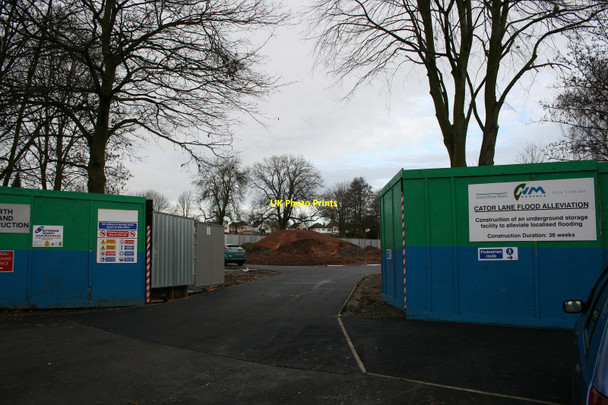 Photo 6"x4" Flood relief work Beeston\/SK5236 c2010