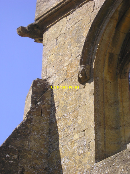 Photo 6"x4" Chipping Norton:  St Mary's Church - lovely lady Chipping Norton c2009