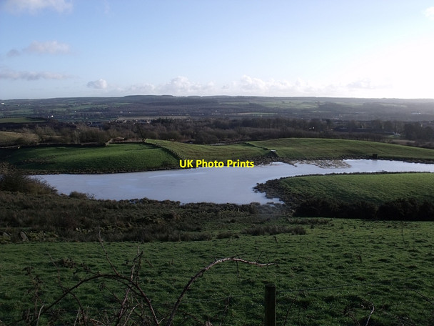 Photo 6"x4" Small lochan above Banknock Banknock\/NS7879 c2010