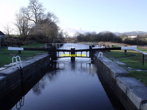 Photo 6"x4" Forth & Clyde Canal, Wyndford Lock Castlecary c2010
