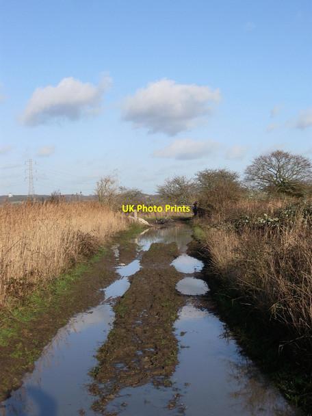 Photo 6"x4" Church Acre Drove Rickney c2010
