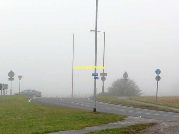 Photo 6"x4" Junction of Hell Lane and Black Road [the A655] Heath Common\/SE3519 c2010
