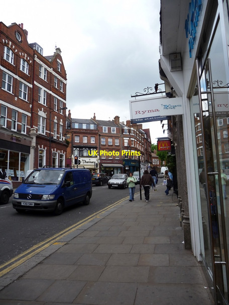 Photo 6"x4" Hampstead High Street, London NW3 Hampstead\/TQ2685 c2009