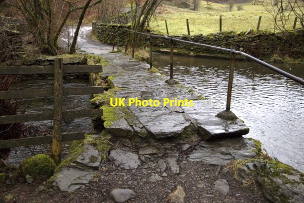 Photo 6"x4" Birks Bridge Hubbersty Head c2010