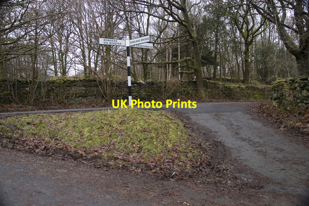 Photo 6"x4" Lane junction near Barkbooth Bowland Bridge c2010
