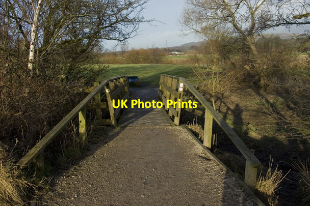 Photo 6"x4" Footbridge on Millennium Way to Scorton Garstang c2010