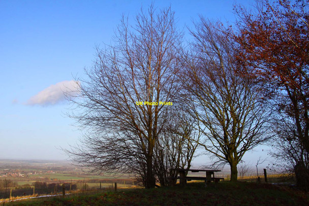 Photo 6"x4" Picnic area by the car park Woolstone\/SU2987 c2010