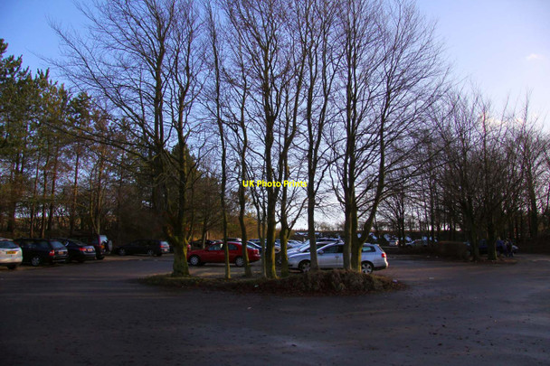 Photo 6"x4" The car park at Woolstone Hill Woolstone\/SU2987 c2010