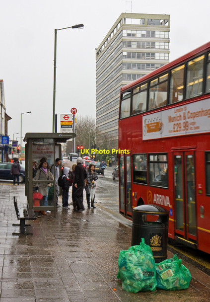 Photo 6"x4" The Bus is Here! East Barnet c2010