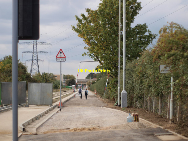 Photo 6"x4" Guided busway cycleway Kings Hedges c2009