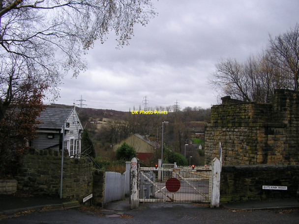 Photo 6"x4" Lady Ann Level Crossing, Batley Batley c2009