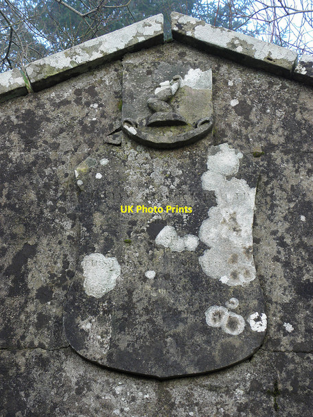 Photo 6"x4" Ross Crest of arms, Dunmoyle Sixmilecross c2010