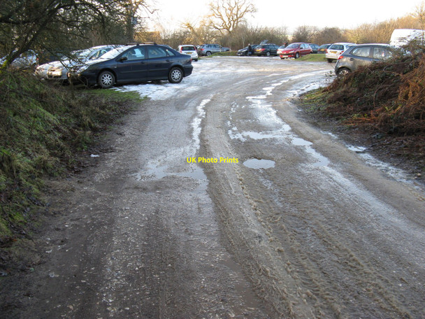 Photo 6"x4" Middle of three car parks at RSPB Pulborough Brooks Wiggonholt c2010