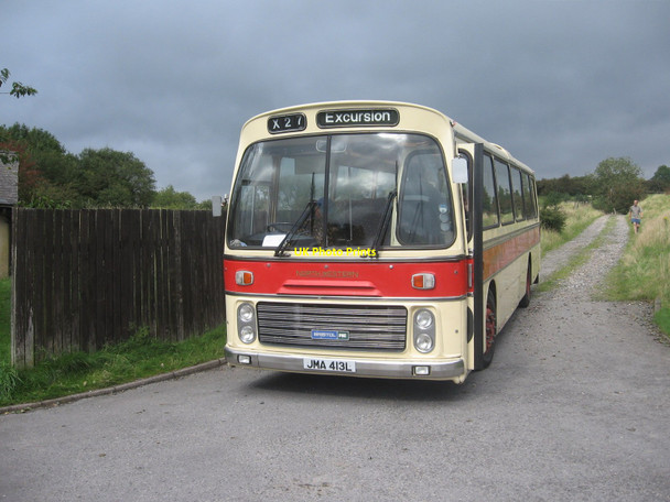 Photo 6"x4" Preserved Coach at Pant Galon Uchaf c2008