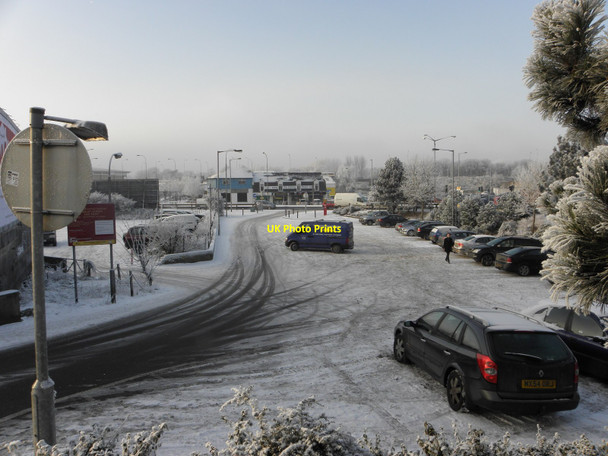 Photo 6"x4" Marley Street car park Portadown Portadown c2010
