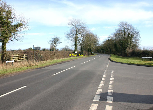 Photo 6"x4" Junction of Chesterton Road and Windmill Hill Lane Chesterton\/SP3558 c2010