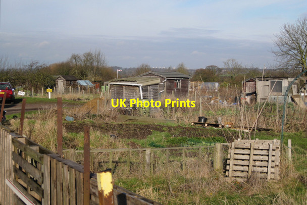 Photo 6"x4" Cubbington allotments Cubbington c2010