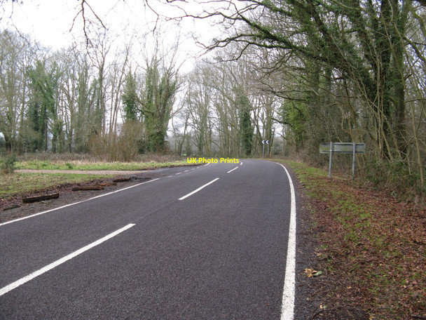 Photo 6"x4" Sharp bend on the Shillinglee Road north of Gaston's Farm Fisherstreet c2010