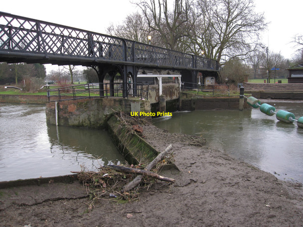 Photo 6"x4" Low water at Jesus Lock Cambridge\/TL4658 c2010