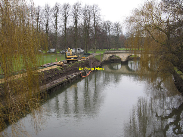 Photo 6"x4" Bank repair work Cambridge\/TL4658 c2010