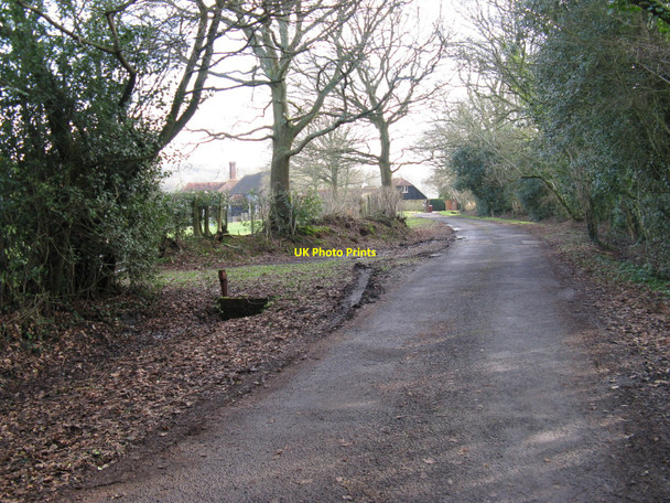 Photo 6"x4" Approach to Greenland Farm Fisherstreet c2010