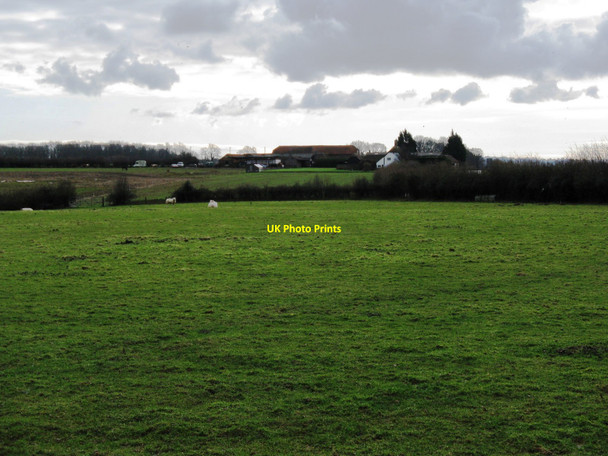 Photo 6"x4" South to School House Farm Hillgrove c2010