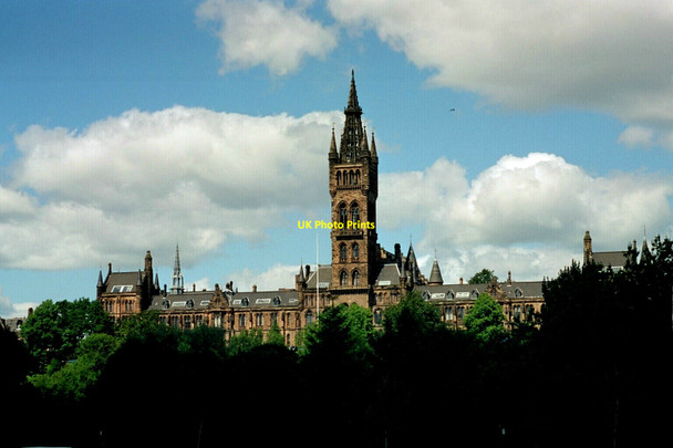 Photo 6"x4" Glasgow, University tower Dowanhill c2004