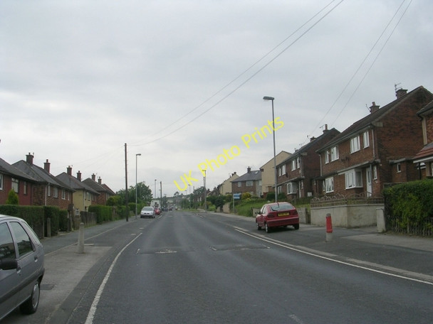 Photo 6"x4" Bracken Bank Avenue - from Ingrow Lane Keighley c2009