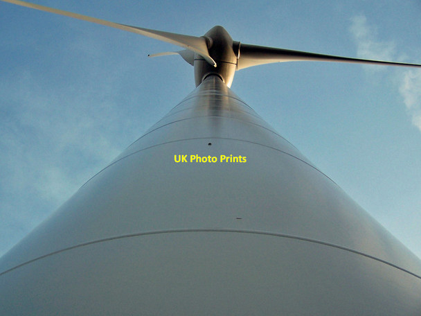 Photo 6"x4" Wind turbine at Ben Aketil Blackhill\/NG3450 c2010