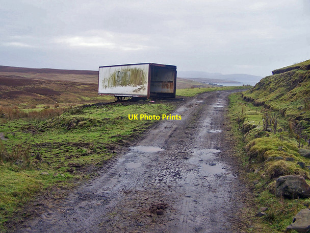 Photo 6"x4" Sheep shelter by the track Glen Heysdal c2010