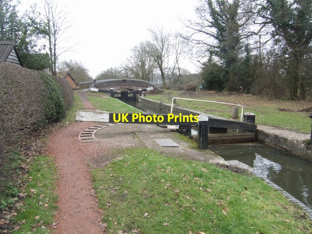 Photo 6"x4" Lapworth Locks - Lock No 4 Lapworth c2010